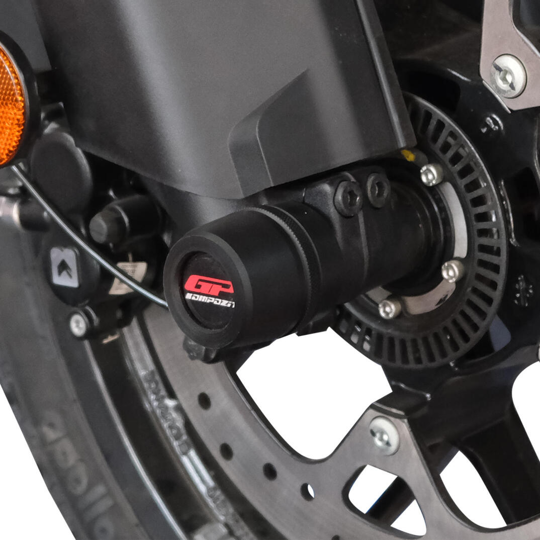 GP Kompozit KTM 390 Adventure X 2025-2026 Uyumlu Aks Koruma Takozu Seti Siyah - 3