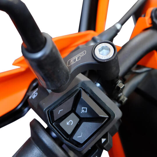 GP Kompozit KTM 390 Adventure X 2025-2026 Uyumlu Ayna Genişletme Siyah (1)