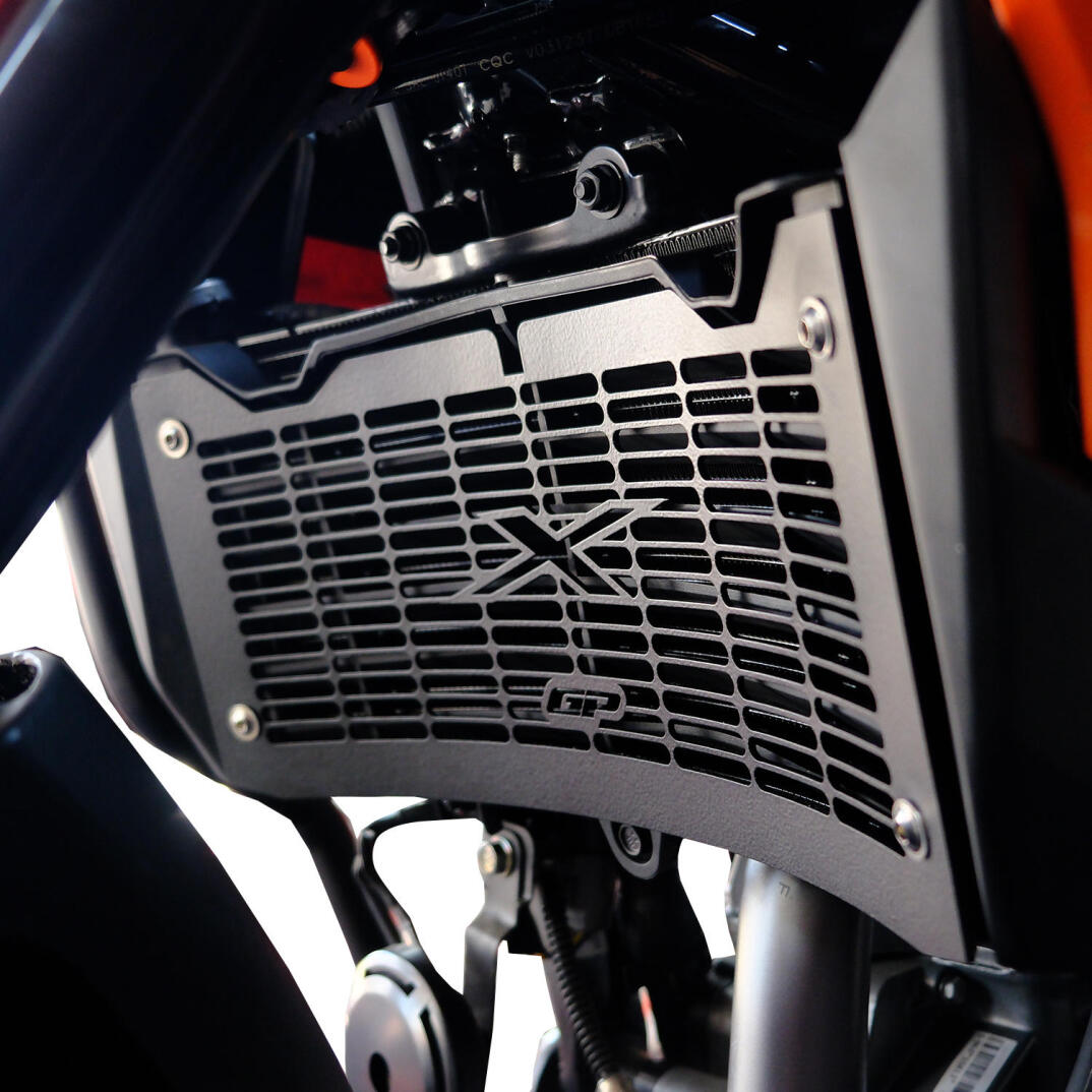 GP Kompozit KTM 390 Adventure X 2025-2026 Uyumlu Radyatör Koruma Siyah - 2