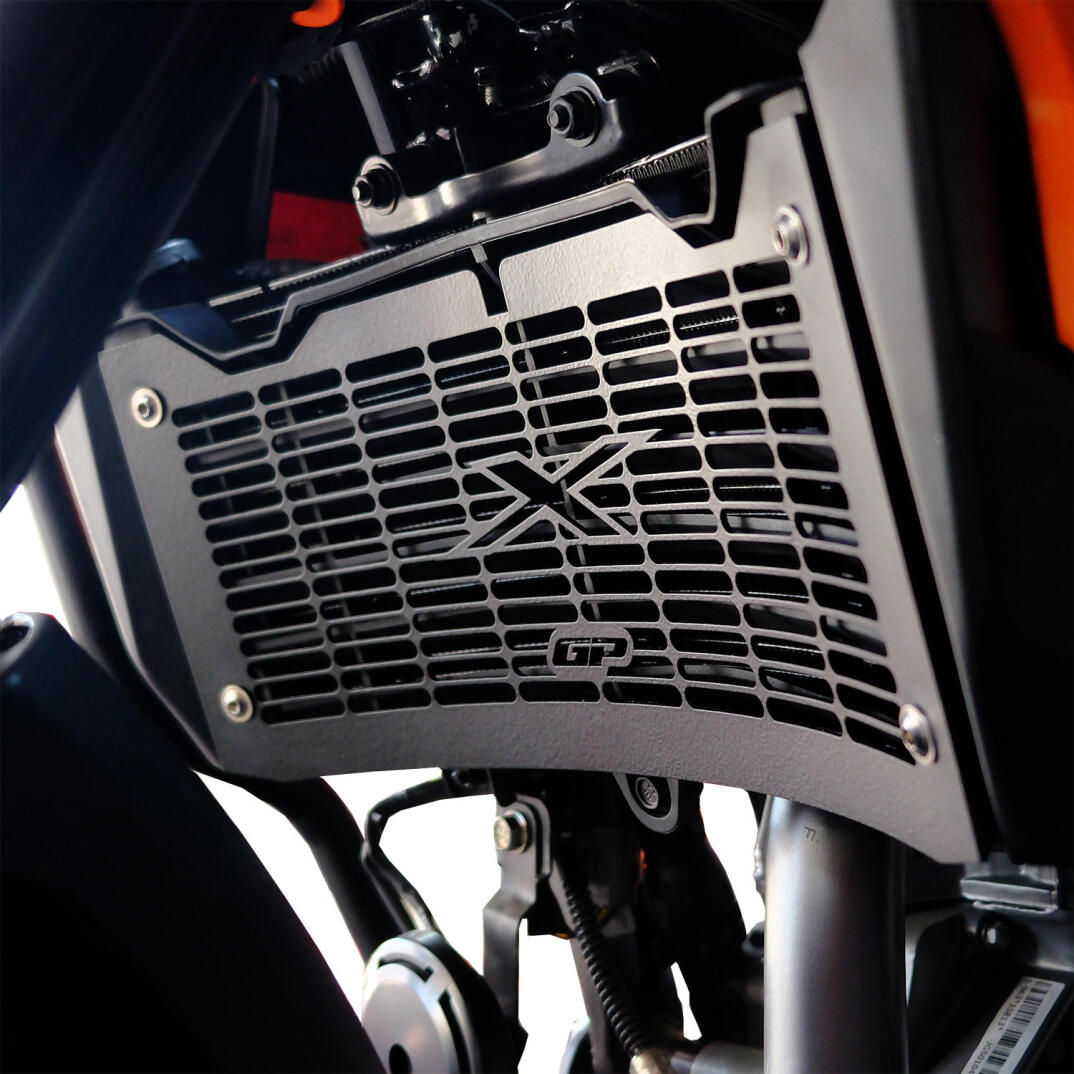 GP Kompozit KTM 390 Adventure X 2025-2026 Uyumlu Radyatör Koruma Siyah - 3