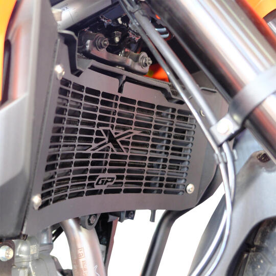 GP Kompozit KTM 390 Adventure X 2025-2026 Uyumlu Radyatör Koruma Siyah - 4