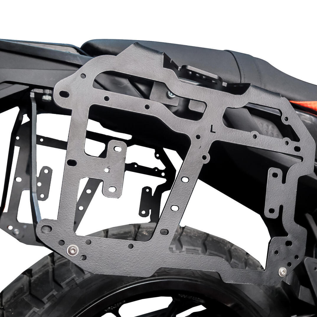GP Kompozit KTM 390 Adventure X 2025-2026 Uyumlu Yan Çanta Demiri Siyah - 2