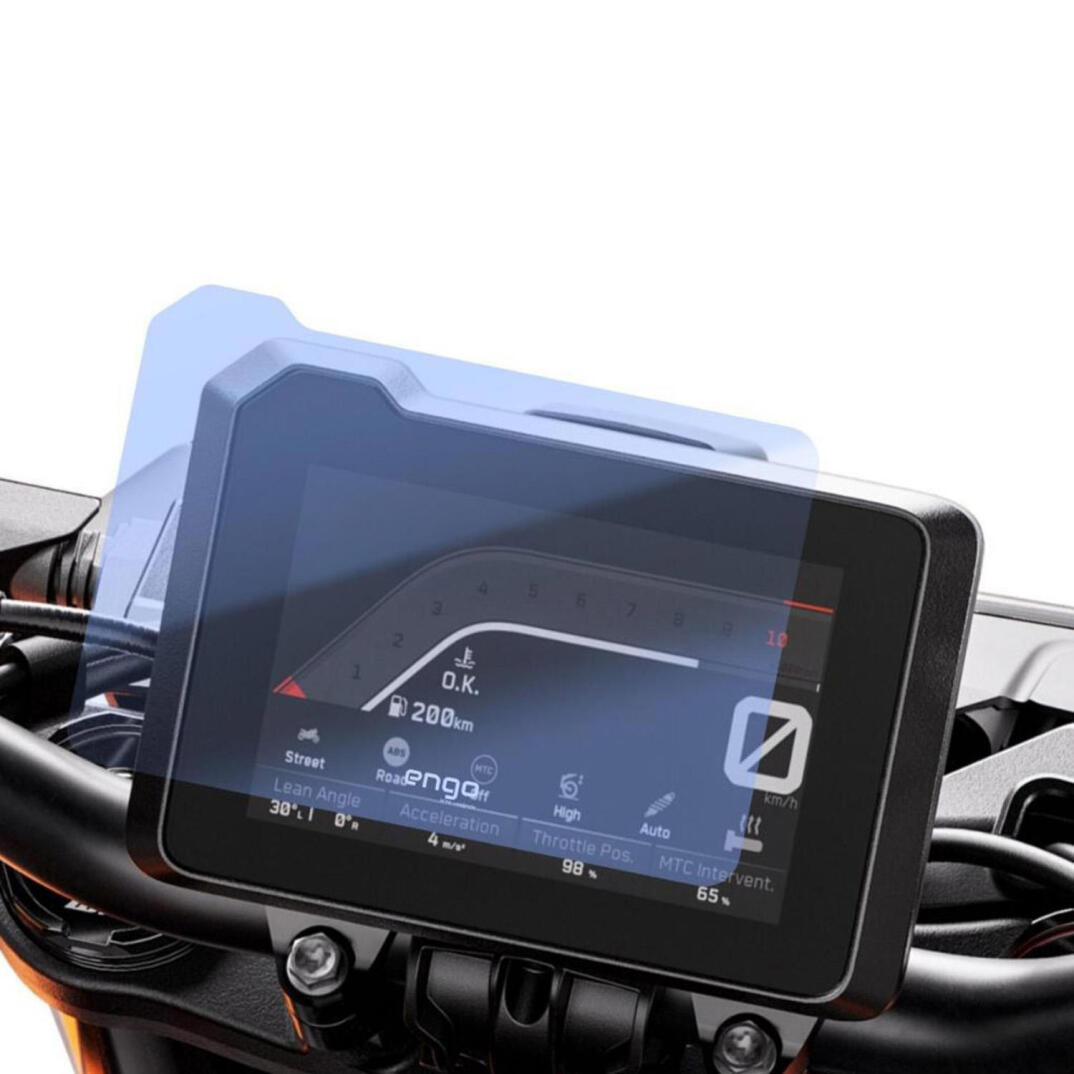 GP Kompozit KTM 390 Adventure X/R 2025-2026 Uyumlu Motosiklet Ekran Koruyucu Şeffaf - 2