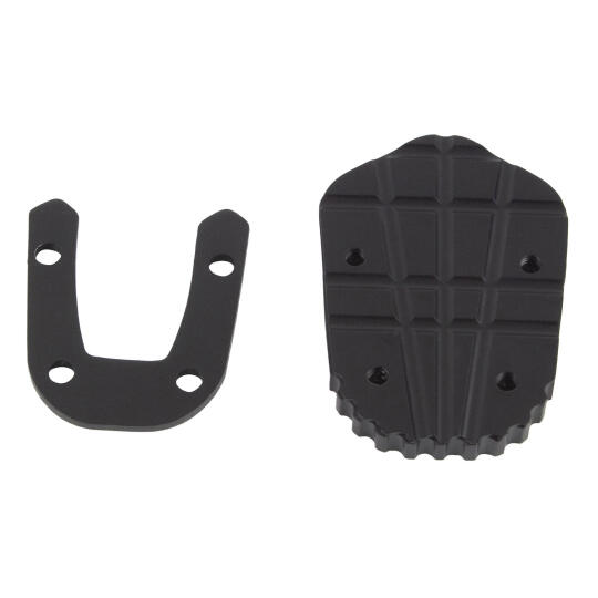 GP Kompozit KTM 790 / 890 ADV 2021-2024 Uyumlu Ayak Genişletme Siyah - 5