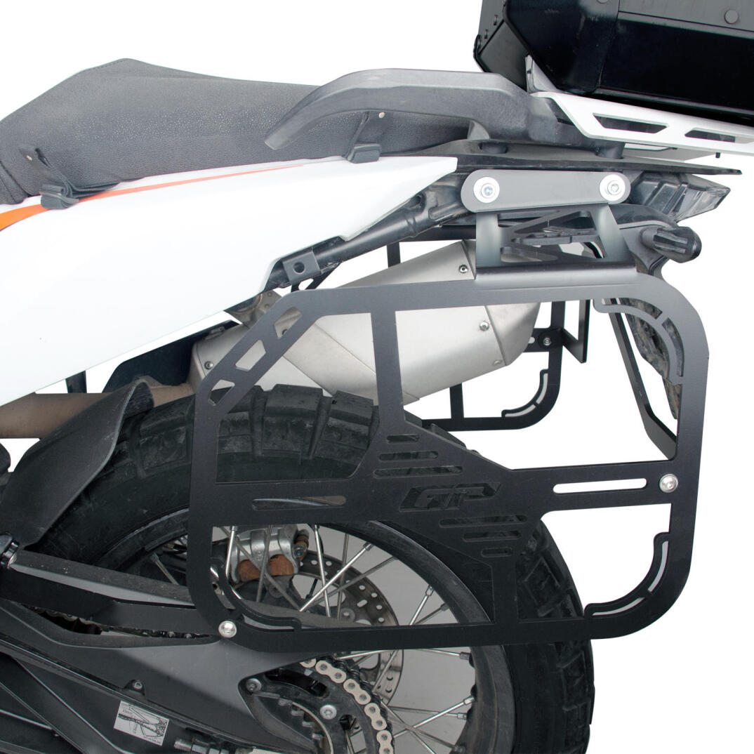 GP Kompozit KTM 790 / 890 ADV 2021-2024 Uyumlu Yan Çanta Demiri Siyah - 2