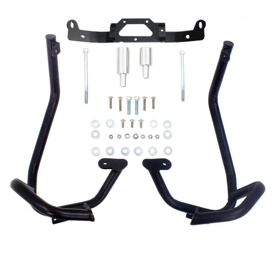 GP Kompozit KTM 790 / 890 ADV / ADV R 2021-2022 Uyumlu Motor Koruma Demiri Siyah - 4