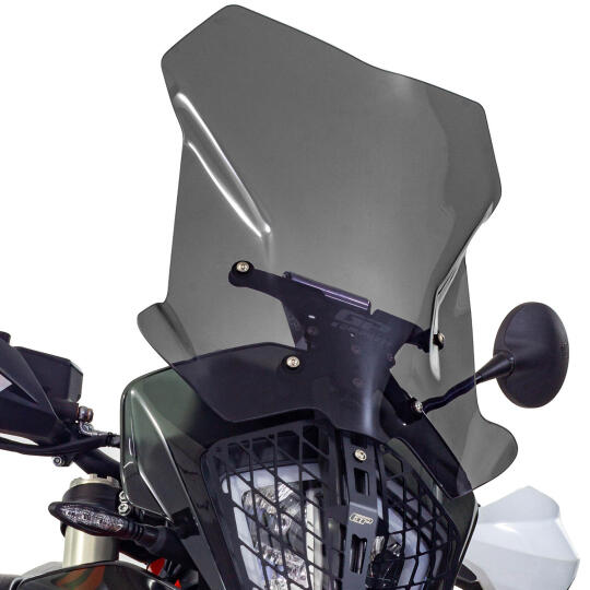 GP Kompozit KTM 790 / 890 ADV / ADV R 2021-2022 Uyumlu Ön Cam Füme (1)