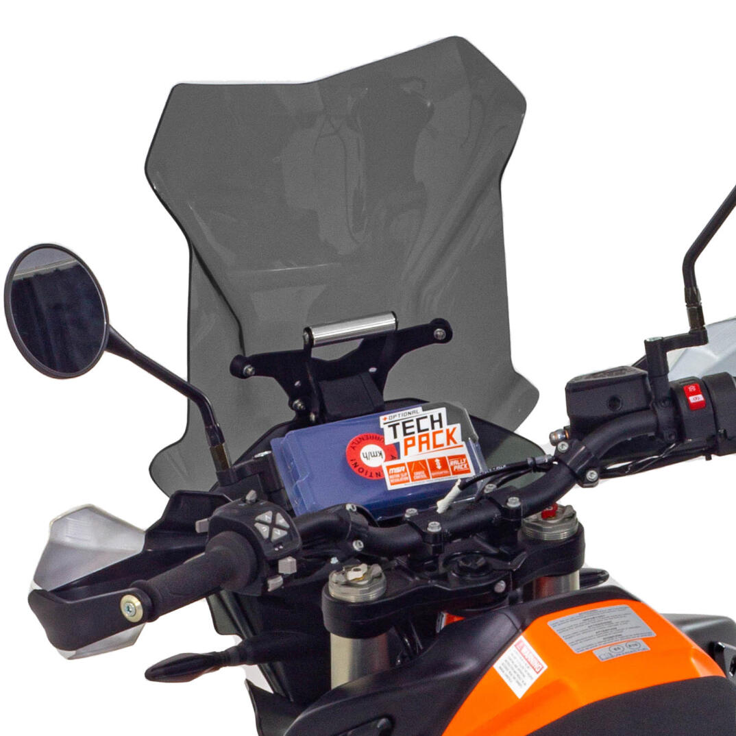 GP Kompozit KTM 790 / 890 ADV / ADV R 2021-2022 Uyumlu Ön Cam Füme - 3