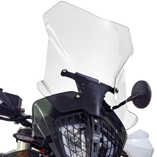 GP Kompozit KTM 790 / 890 ADV / ADV R 2021-2022 Uyumlu Ön Cam Şeffaf (1)