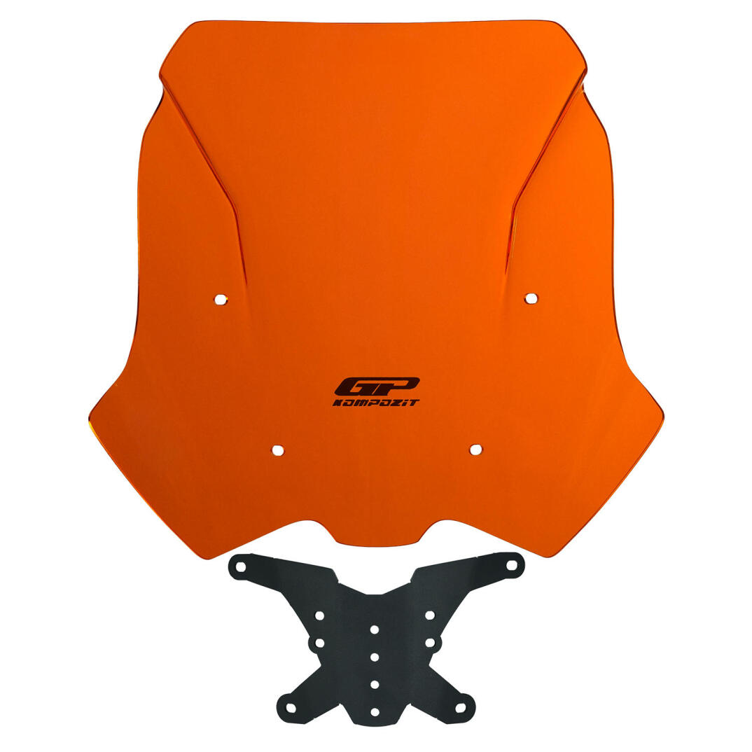 GP Kompozit KTM 890 ADV / ADV R 2021-2022 Uyumlu Ön Cam Turuncu - 1