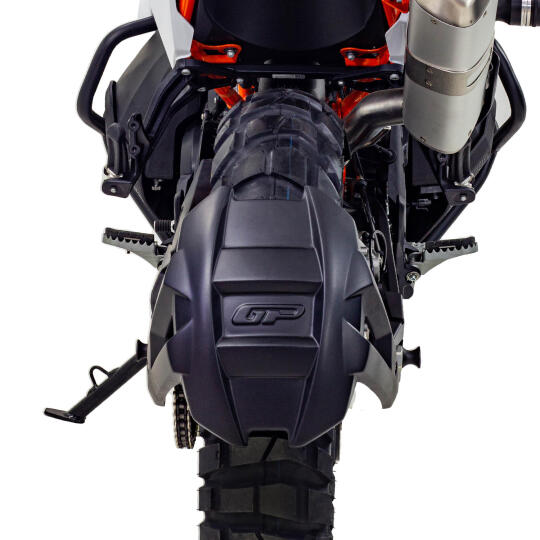 GP Kompozit KTM 890 ADV / ADV R 2021-2024 Uyumlu Arka Çamur Sıyırıcı Siyah - 3