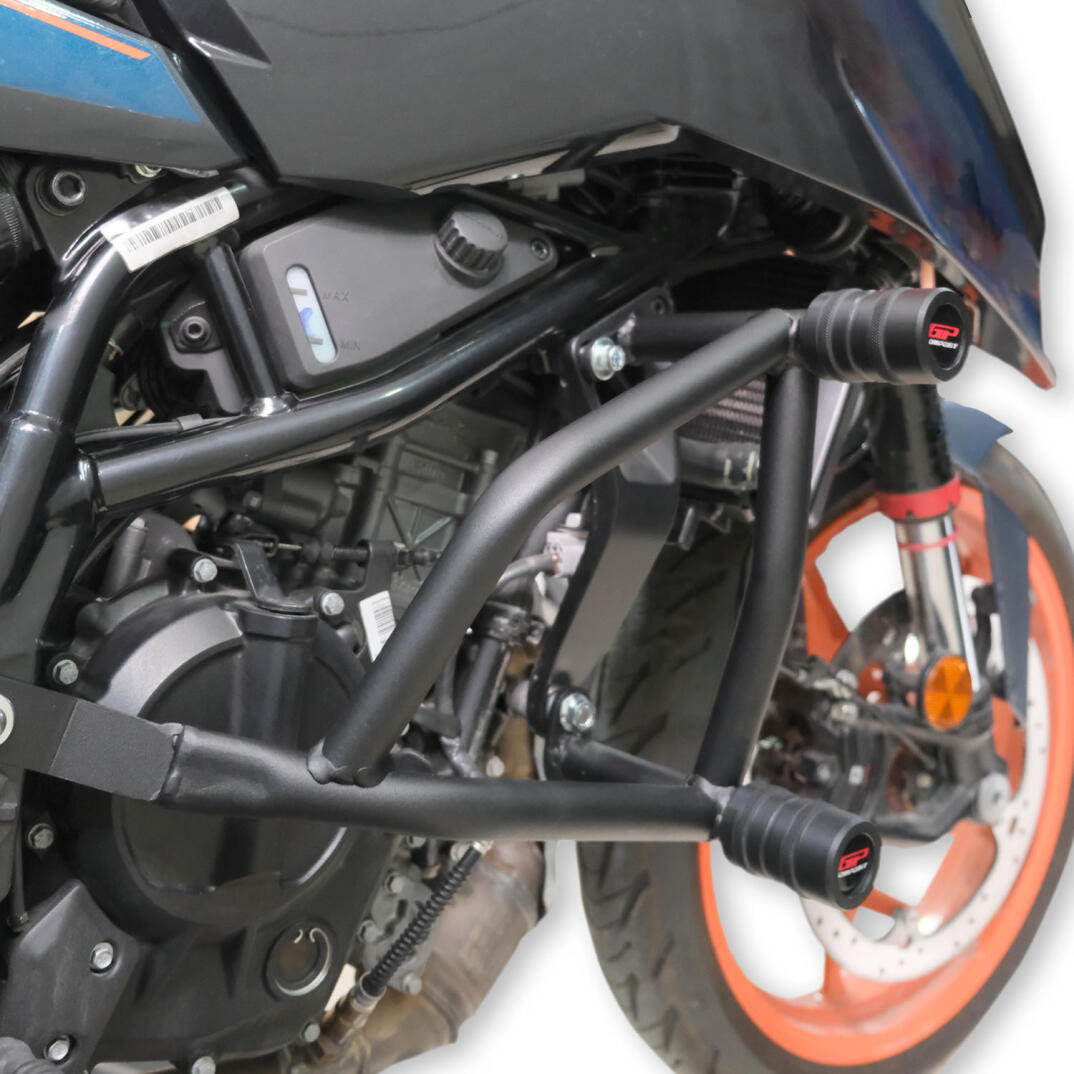 GP Kompozit KTM Duke 125 / 250 / 390 2024-2026 Uyumlu Motor Koruma Demiri Siyah - 3