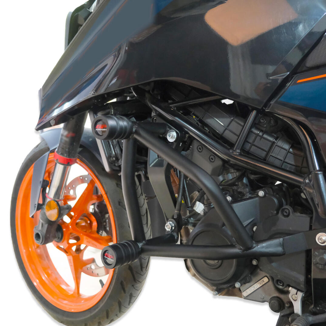 GP Kompozit KTM Duke 125 / 250 / 390 2024-2026 Uyumlu Motor Koruma Demiri Siyah - 4