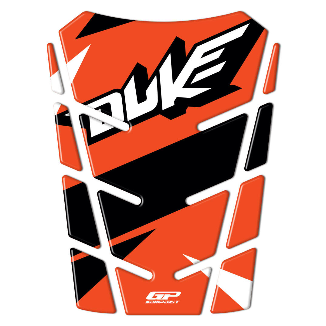 GP Kompozit KTM Duke 2011-2023 Uyumlu Tank Pad Turuncu - 1
