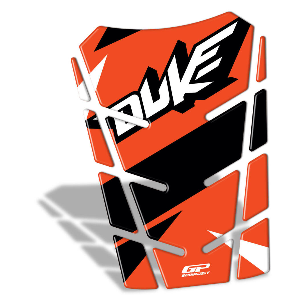 GP Kompozit KTM Duke 2011-2023 Uyumlu Tank Pad Turuncu - 2