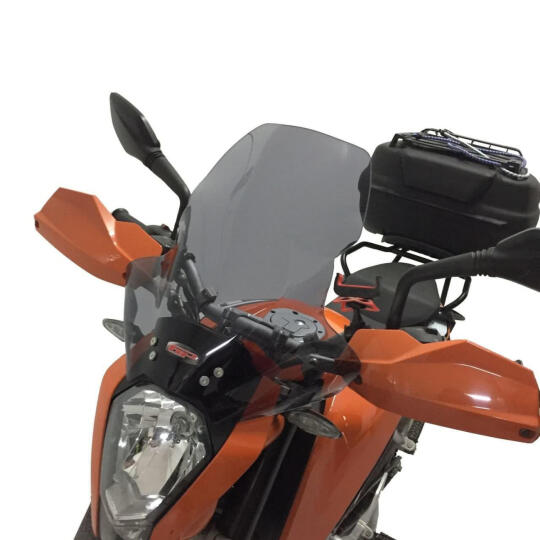 GP Kompozit KTM Duke 250 2011-2016 Uyumlu Ön Cam Şeffaf - 3