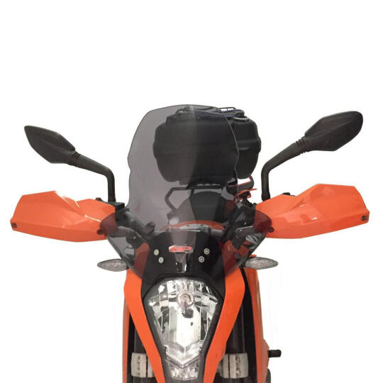 GP Kompozit KTM Duke 250 2011-2016 Uyumlu Ön Cam Siyah (1)