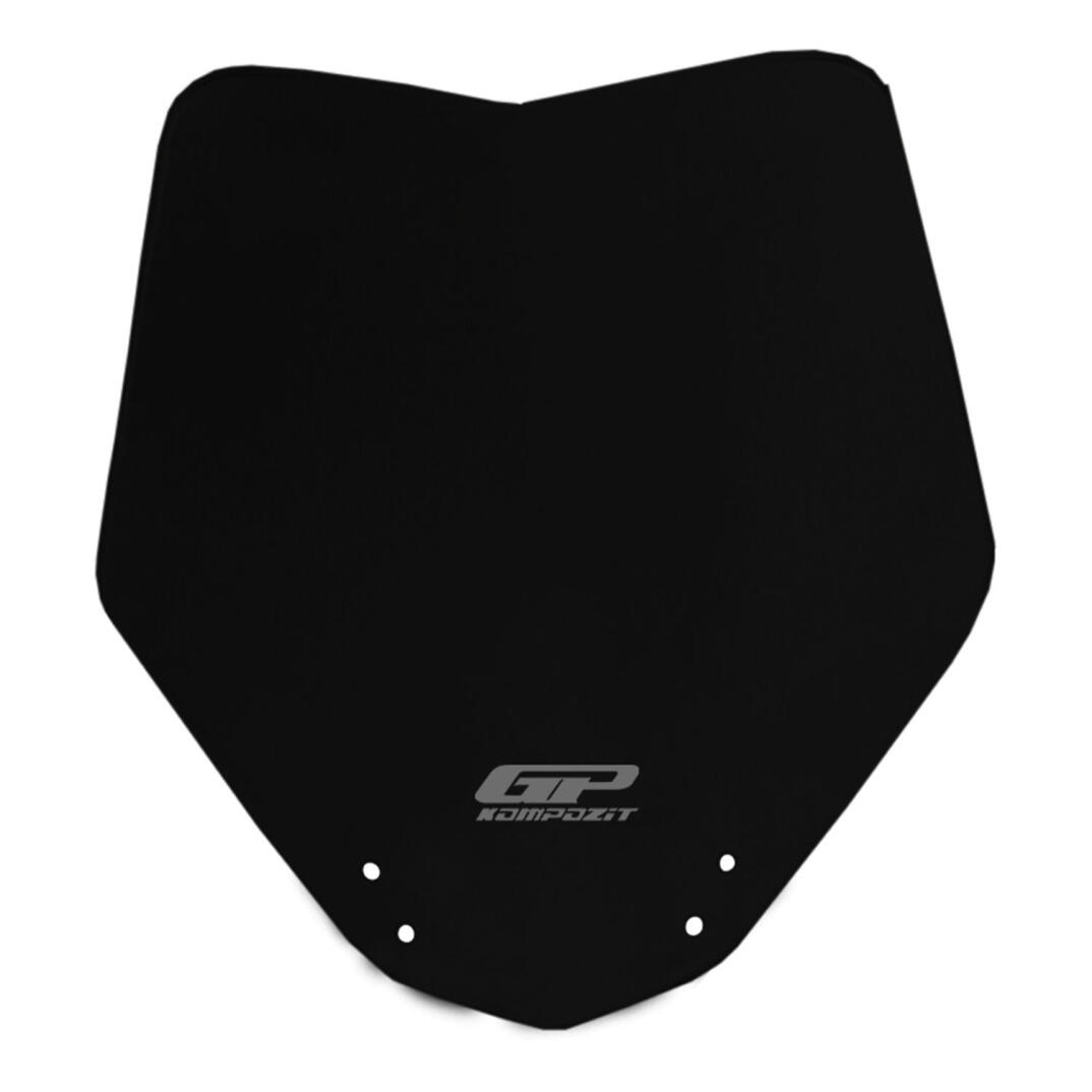 GP Kompozit KTM Duke 250 2011-2016 Uyumlu Spor Ön Cam Siyah - 1