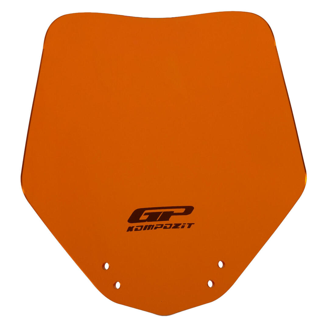 GP Kompozit KTM Duke 250 2011-2016 Uyumlu Spor Ön Cam Turuncu - 1