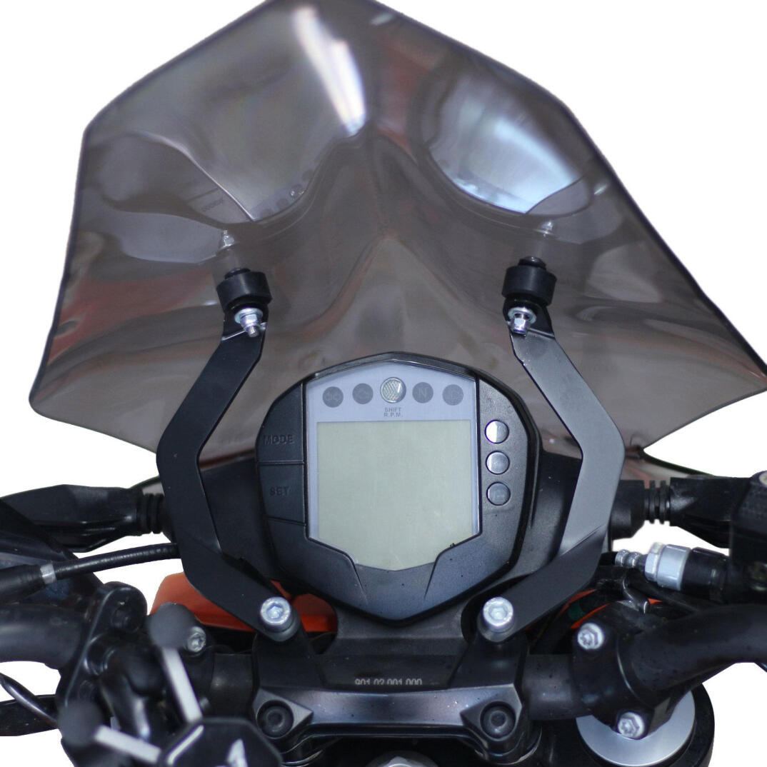 GP Kompozit KTM Duke 250 2017-2023 Uyumlu Ön Cam Füme - 3