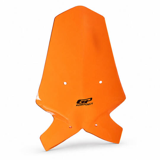 GP Kompozit KTM Duke 250 2017-2023 Uyumlu Ön Cam Turuncu - 4