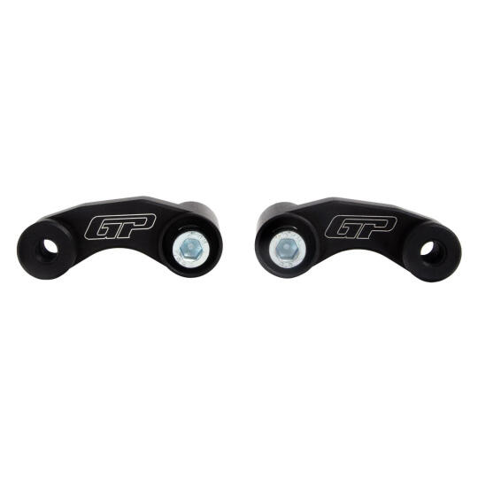 GP Kompozit KTM Duke 250 2024-2026 Uyumlu Ayna Genişletme Siyah