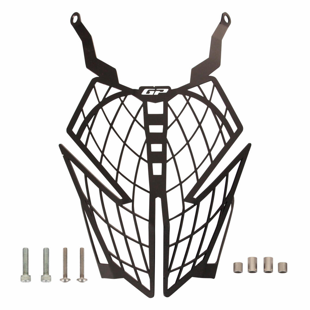 GP Kompozit KTM Duke 250 2024-2026 Uyumlu Far Koruma Siyah - 7