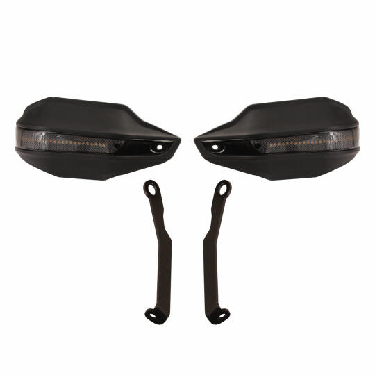 GP Kompozit KTM Duke 250 2024-2026 Uyumlu Led Sinyalli Elcik Koruma Siyah