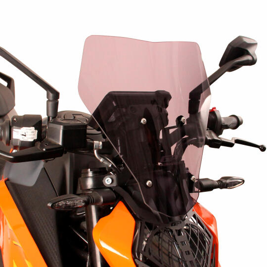 GP Kompozit KTM Duke 250 2024-2026 Uyumlu Ön Cam Füme - 4