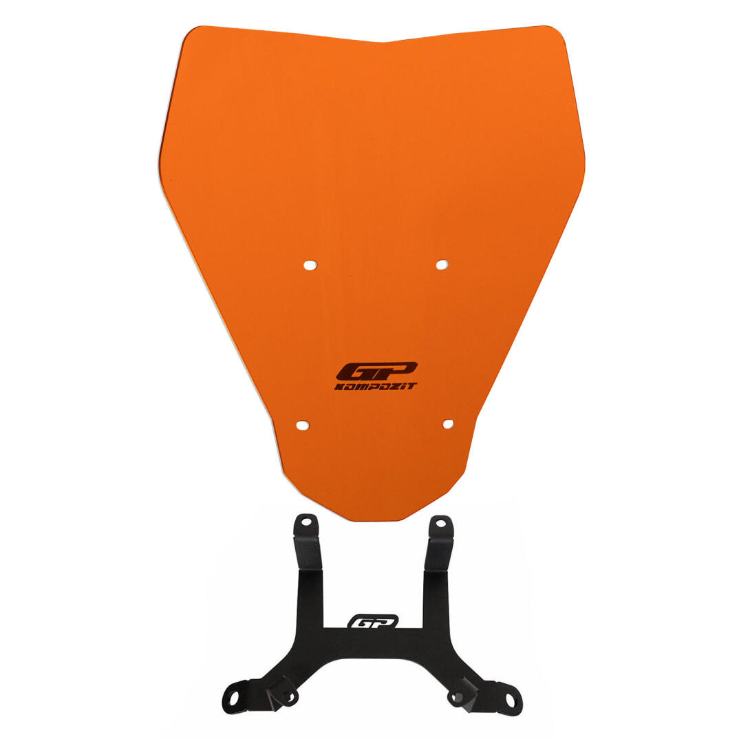 GP Kompozit KTM Duke 250 2024-2026 Uyumlu Ön Cam Turuncu - 1