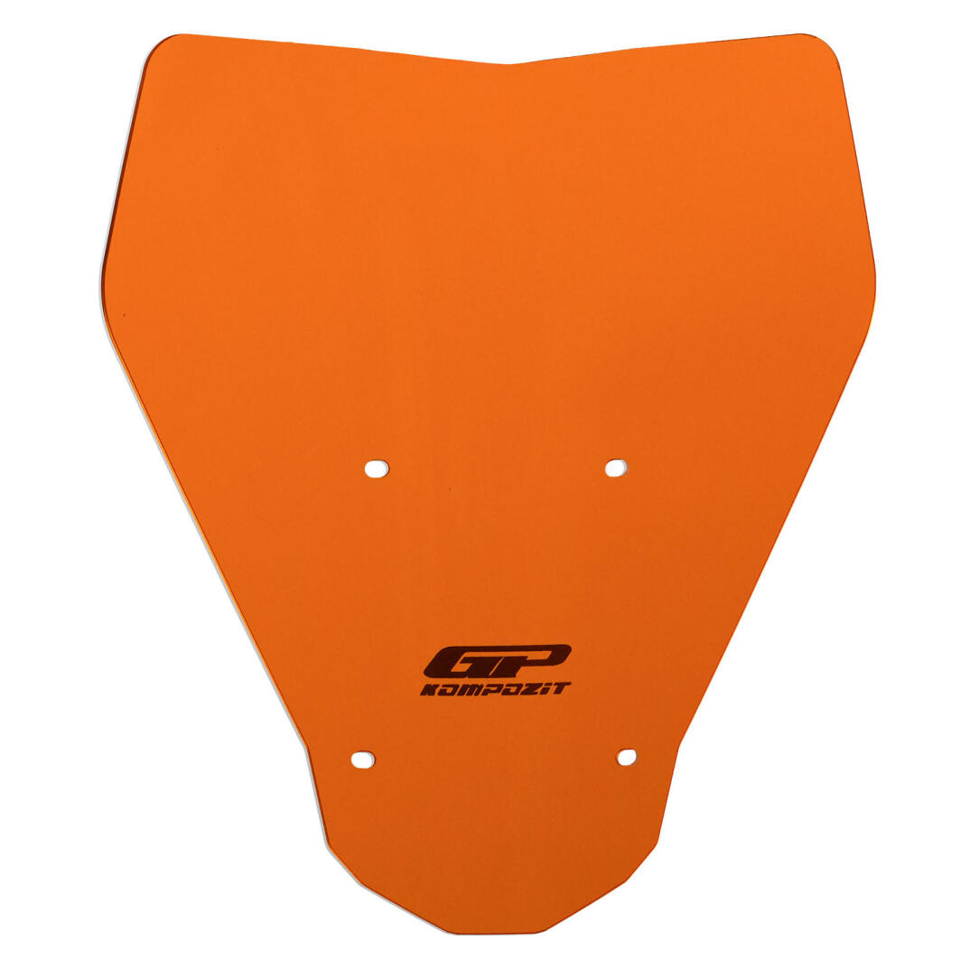 GP Kompozit KTM Duke 250 2024-2026 Uyumlu Ön Cam Turuncu - 2