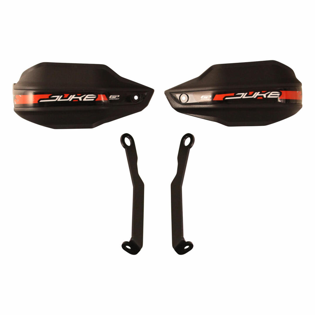 GP Kompozit KTM Duke 250 2024-2026 Uyumlu Plastik Elcik Koruma Siyah - 1