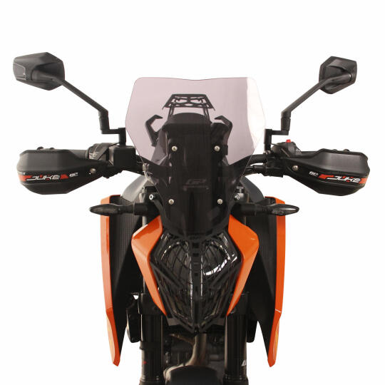 GP Kompozit KTM Duke 250 2024-2026 Uyumlu Plastik Elcik Koruma Siyah (1)