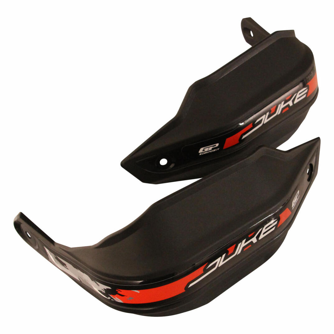 GP Kompozit KTM Duke 250 2024-2026 Uyumlu Plastik Elcik Koruma Siyah - 6