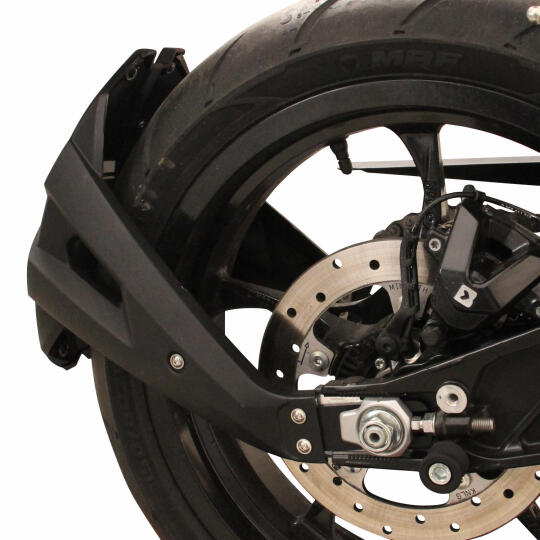 GP Kompozit KTM Duke 250 / 390 2011-2026 Uyumlu Arka Çamur Sıyırıcı Siyah - 3