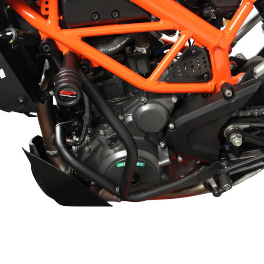 GP Kompozit KTM Duke 250 / 390 2017-2023 Uyumlu Motor Koruma Demiri Siyah - 4