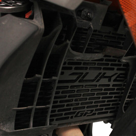 GP Kompozit KTM Duke 250 / 390 2017-2023 Uyumlu Radyatör Koruma Siyah (1)