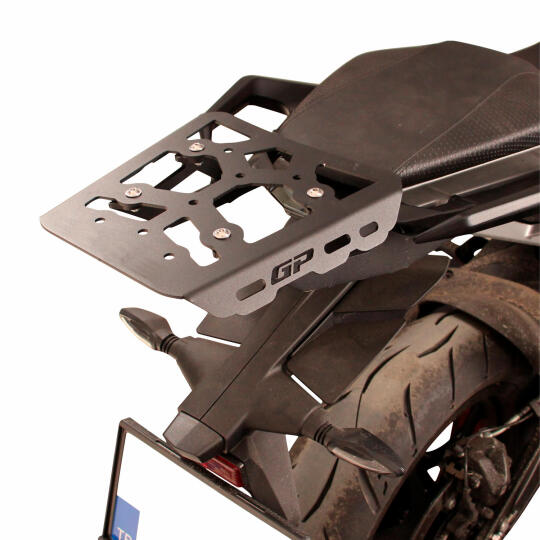 GP Kompozit KTM Duke 250 / 390 2024-2026 Uyumlu Arka Çanta Demiri Siyah - 4