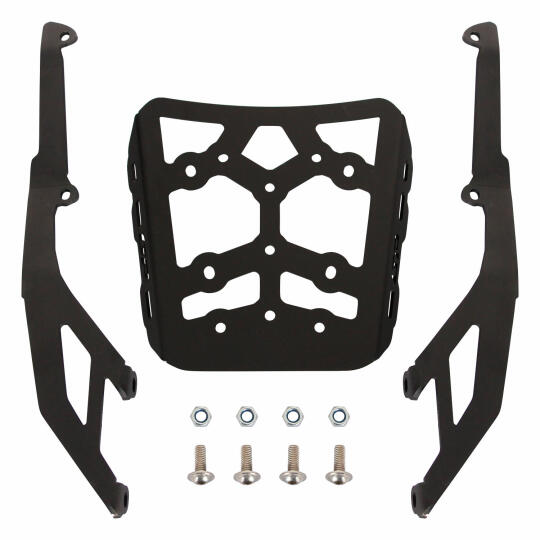 GP Kompozit KTM Duke 250 / 390 2024-2026 Uyumlu Arka Çanta Demiri Siyah - 7