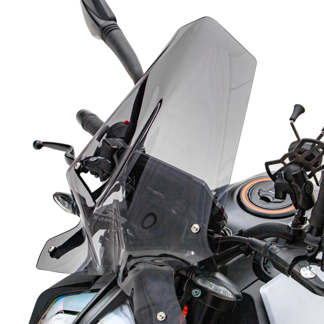 GP Kompozit KTM Duke 390 2017-2023 Uyumlu Ön Cam Şeffaf - 3