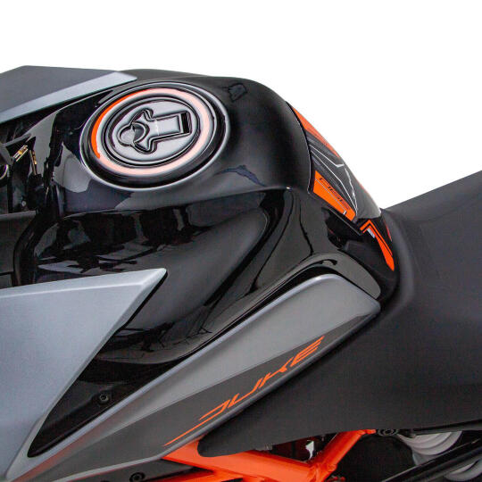 GP Kompozit KTM Duke 390 2017-2023 Uyumlu Tank Pad Turuncu - 4