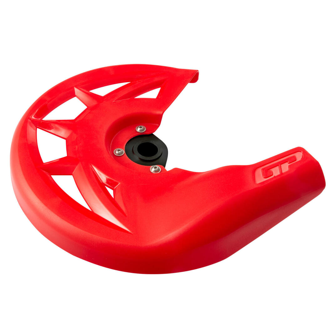 GP Kompozit KTM EXC 250 2013-2023 Uyumlu Plastik Ön Disk Koruma Seti Kırmızı - 4