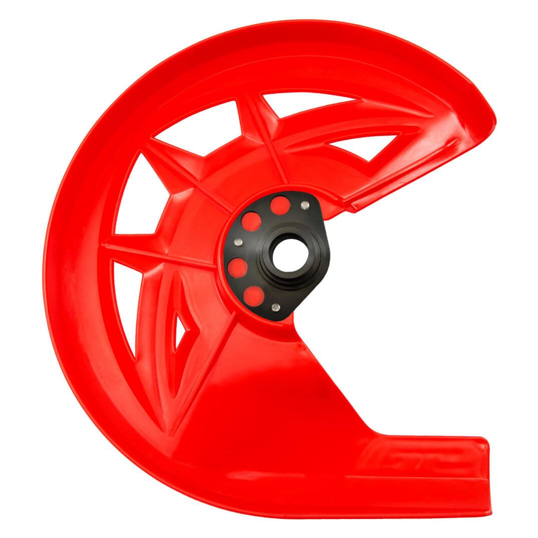 GP Kompozit KTM EXC 250 2013-2023 Uyumlu Plastik Ön Disk Koruma Seti Kırmızı - 5