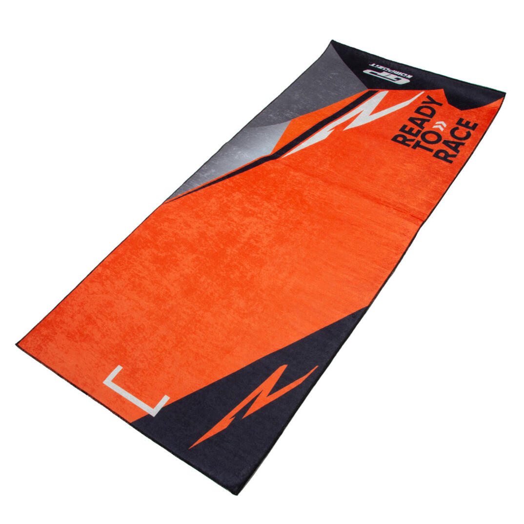 GP Kompozit KTM Universal Motosiklet Halısı Siyah-Turuncu - 2