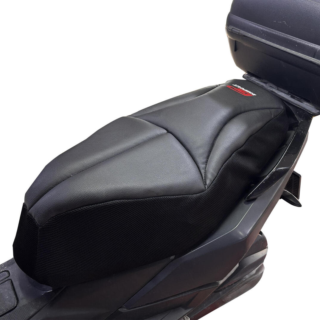 GP Kompozit Kymco Dink R 150 2021-2024 Uyumlu Fileli Motosiklet Konfor Sele Kılıfı Siyah - 2