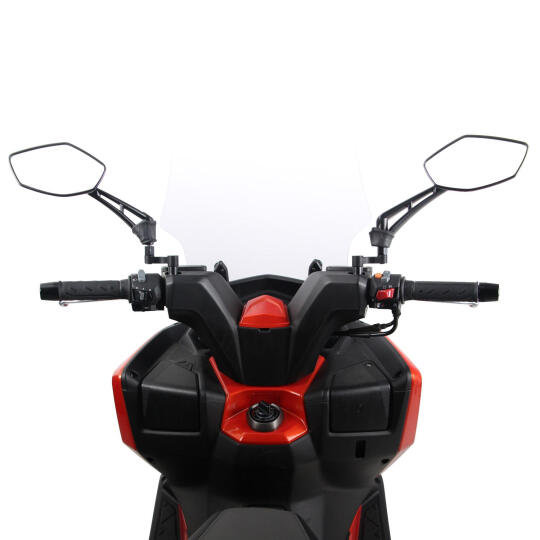 GP Kompozit Kymco DTX 250 / 360 2021-2023 Uyumlu Ayna Genişletme Siyah - 5