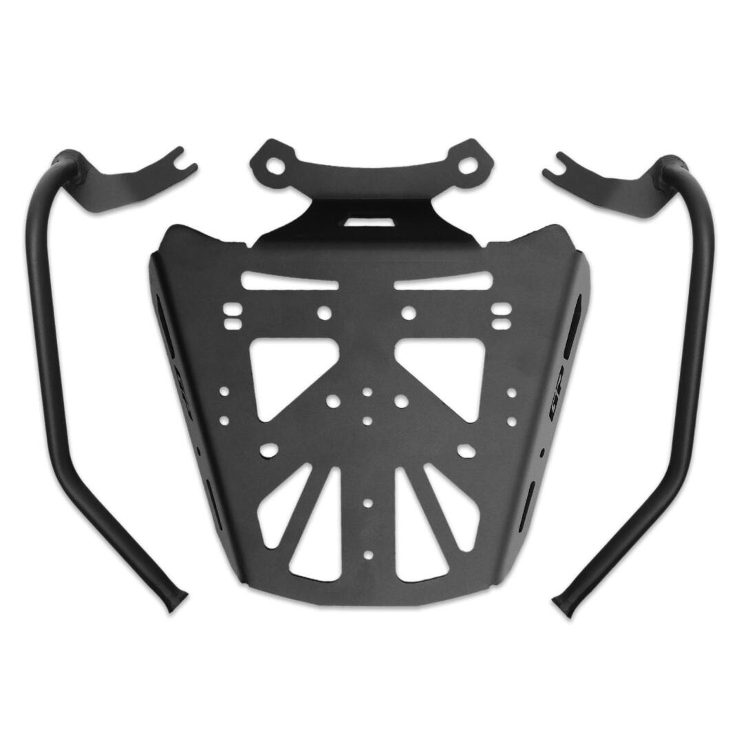 GP Kompozit Kymco DTX 250 / 360 2021-2024 Uyumlu Arka Çanta Demiri Siyah - 1