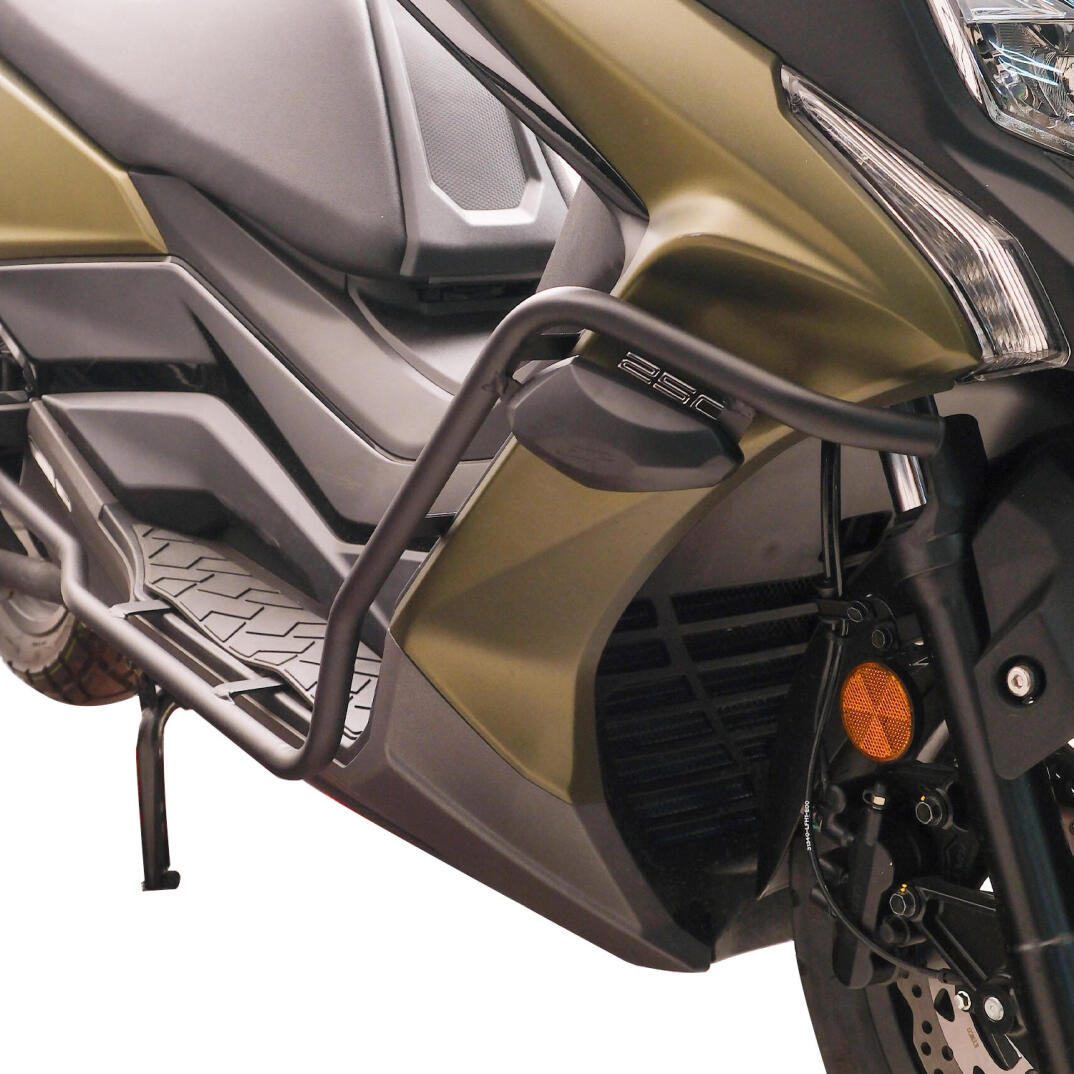 GP Kompozit Kymco DTX 250 / 360 2021-2024 Uyumlu Motor Koruma Demiri Siyah - 3
