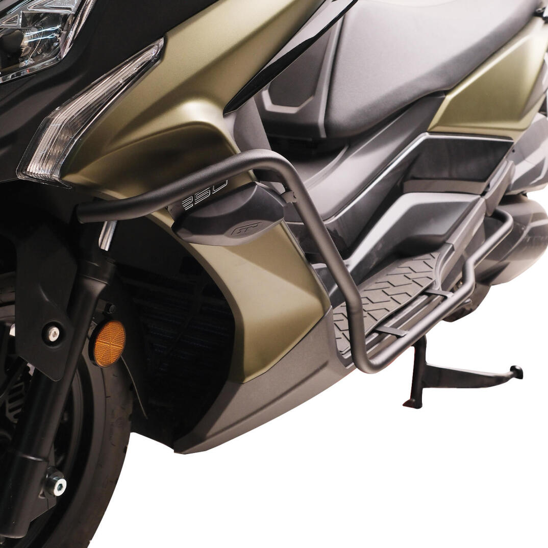 GP Kompozit Kymco DTX 250 / 360 2021-2024 Uyumlu Motor Koruma Demiri Siyah - 4