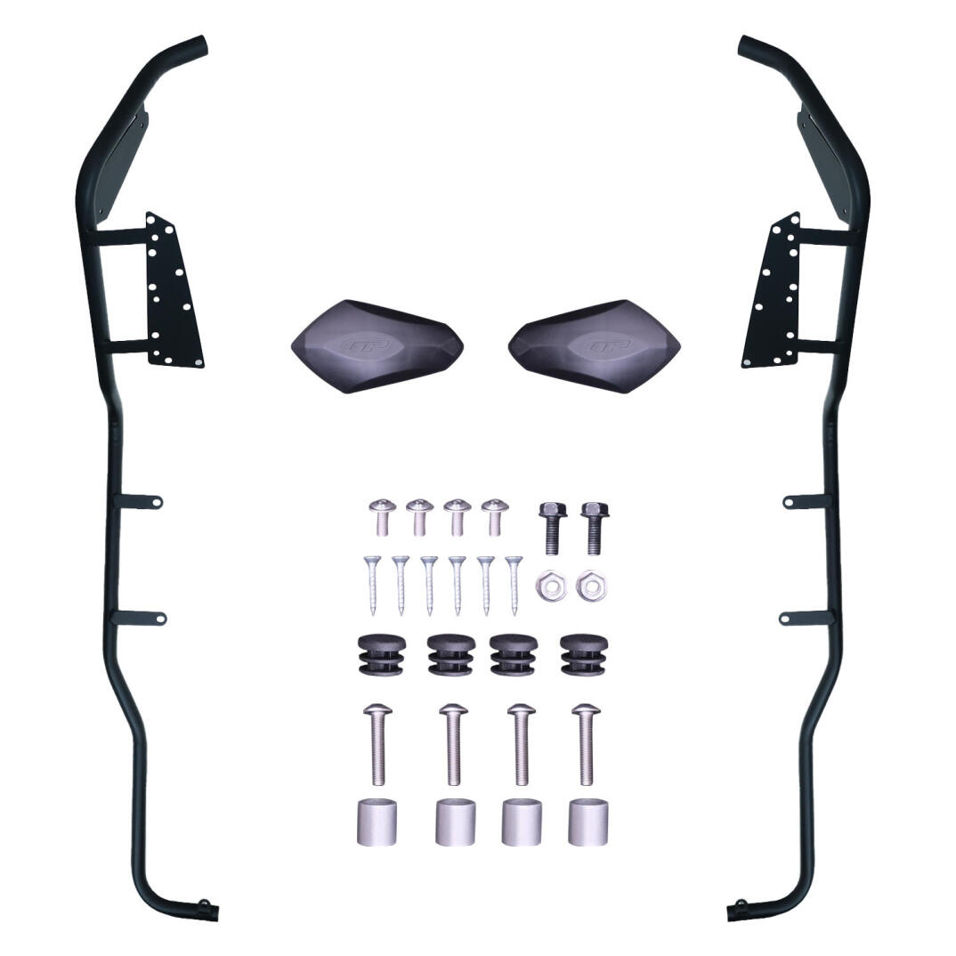 GP Kompozit Kymco DTX 250 / 360 2021-2024 Uyumlu Motor Koruma Demiri Siyah - 6
